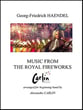 Music from the Royal Fireworks Concert Band sheet music cover